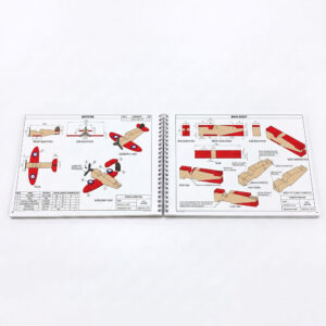 Working drawing, project plans and cutting list from A3 Woodworking Projects Book
